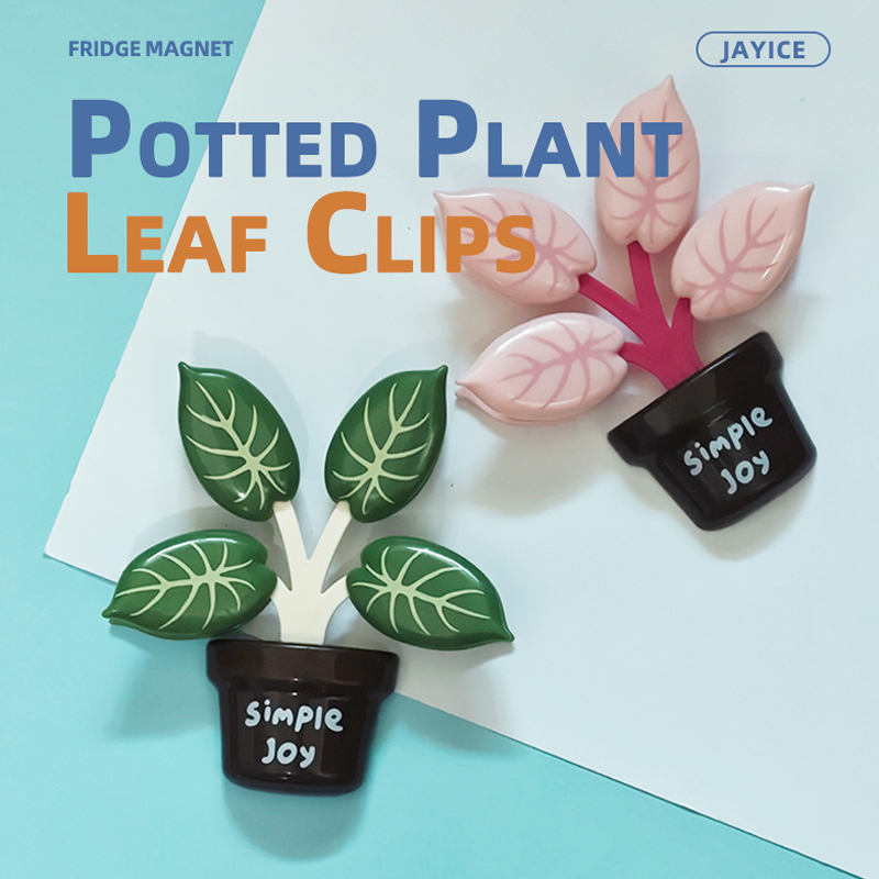 Paperclip Magnetic Set - คลิปหนีบกระถางต้นไม้แม่เหล็ก 2 ชุด สำหรับห้องครัว สำนักงาน 4