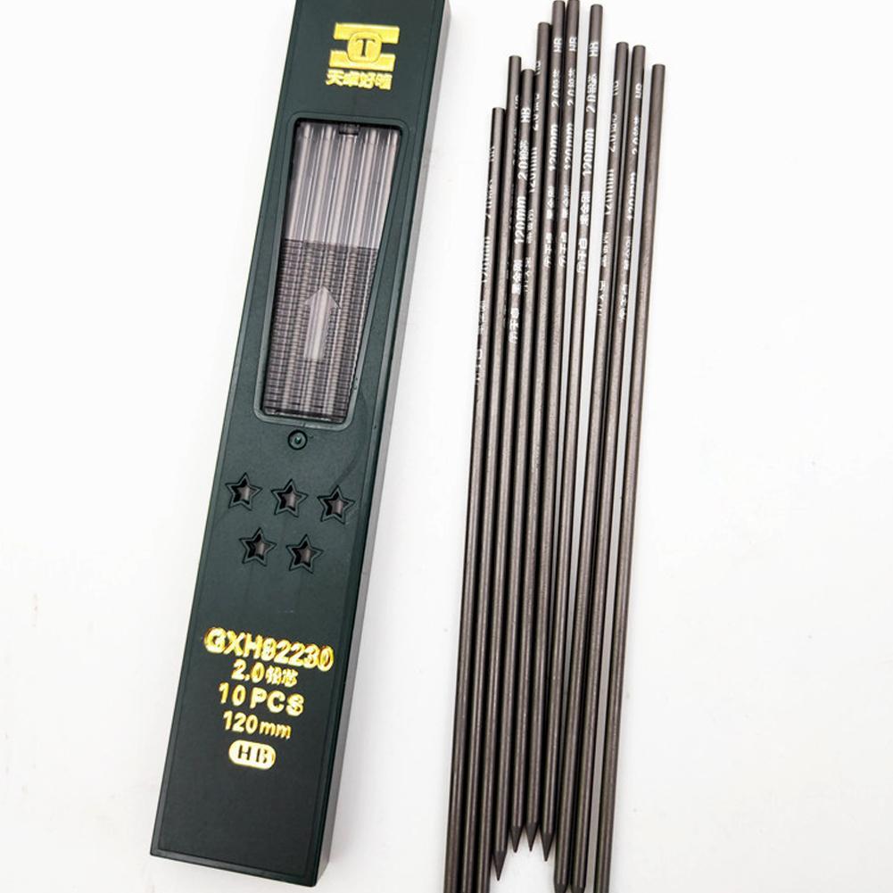 ร้อน10ชิ้น/กล่อง2มม.2B HB สีดำ - Mechanical Pencil Lead บทวิจารณ์และราคา