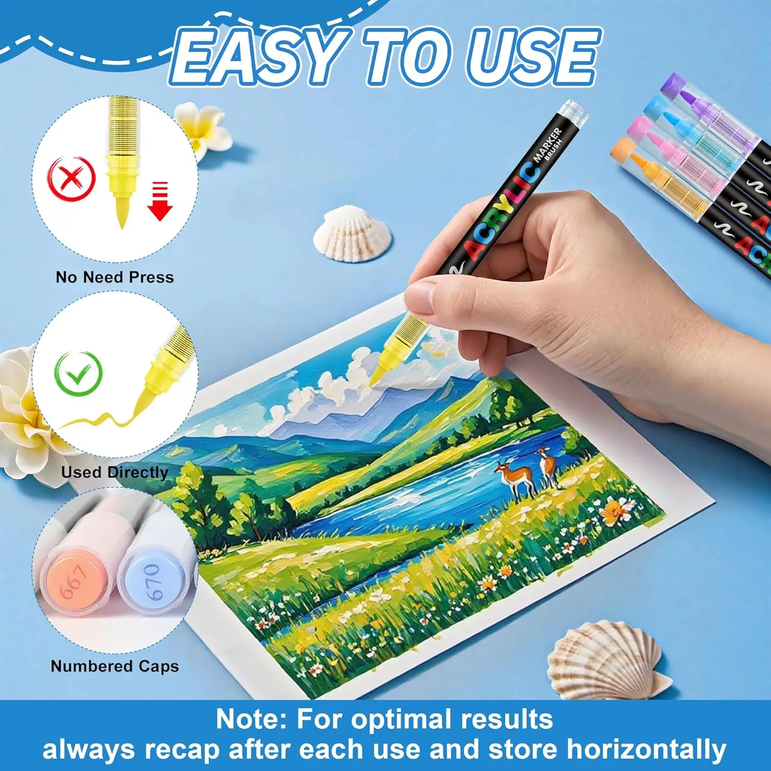 ปากกาสีอะคริลิค 12-240 สี หัวพ - Copic Marker Classic บทวิจารณ์และราคา