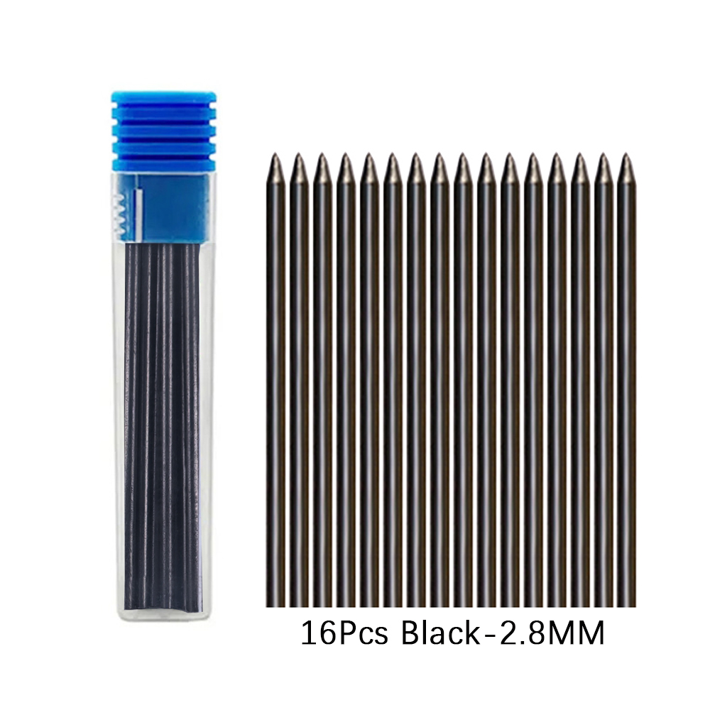 16 ชิ้น/กล่อง 2.8 มม.2B Solid  - Mechanical Pencil Lead บทวิจารณ์และราคา