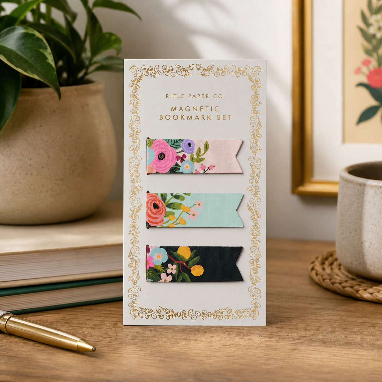 ชุดที่คั่นหนังสือแม่เหล็กลายดอ - Paperclip Magnetic Set บทวิจารณ์และราคา