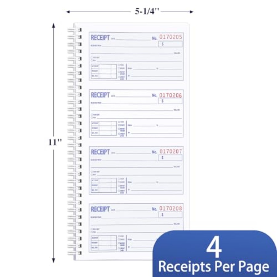 สมุดใบเสร็จ 2 เล่ม พร้อมกระดาษ - Carbon Copy Book บทวิจารณ์และราคา