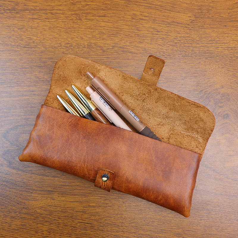 กล่องใส่เครื่องเขียนหนังฟอกฝาด - Tan Stationery & Office Supply บทวิจารณ์และราคา