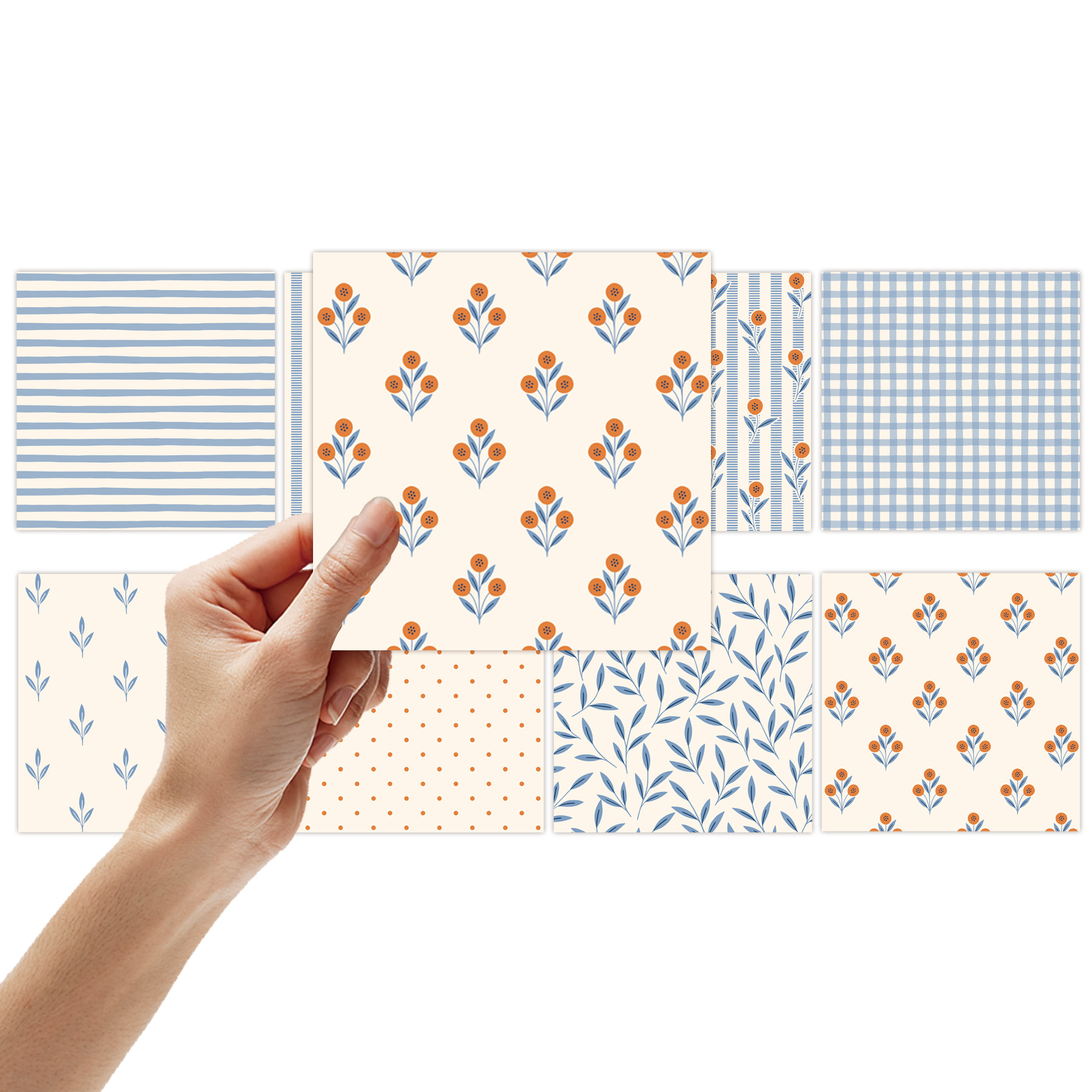 กระดาษลายสก็อตสดใส 8 แผ่น สำหร - Cardstock Paper Pack บทวิจารณ์และราคา