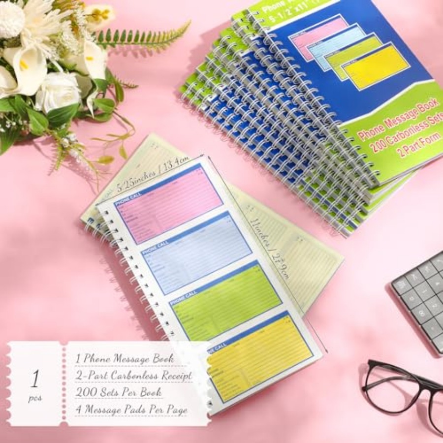 สมุดบันทึกข้อความโทรศัพท์แบบสั - Carbon Copy Book บทวิจารณ์และราคา