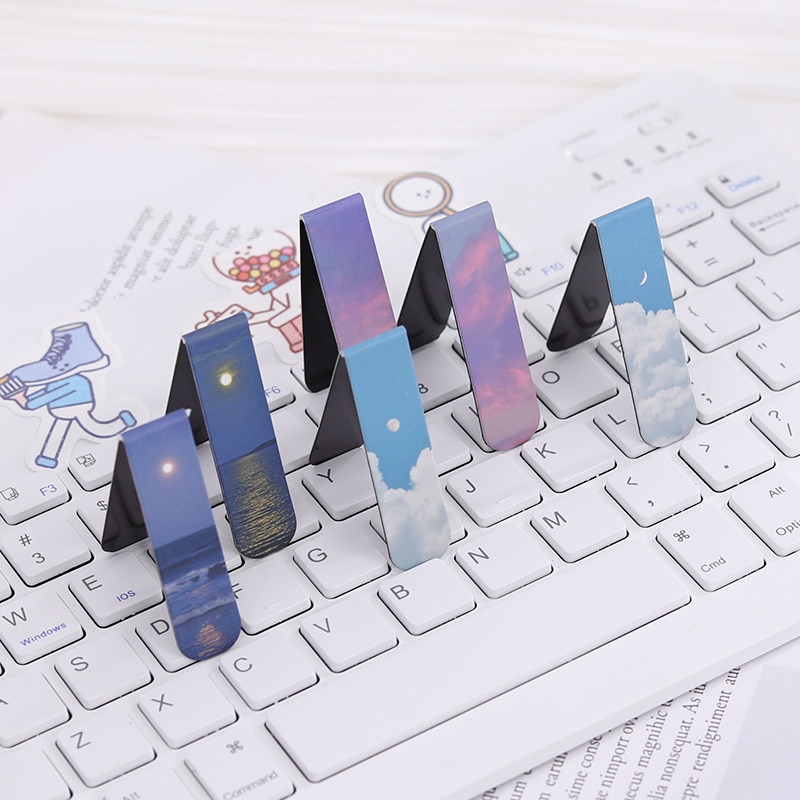 2 ชิ้น/เซ็ตที่คั่นหนังสือแม่เห - Paperclip Magnetic Set บทวิจารณ์และราคา