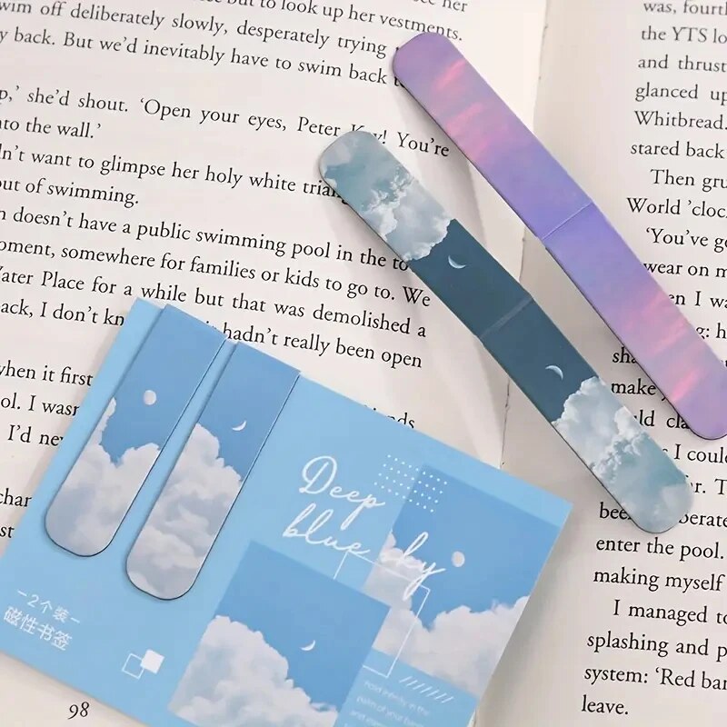 2 ชิ้น/เซ็ต ที่คั่นหนังสือ ที่ - Paperclip Magnetic Set บทวิจารณ์และราคา