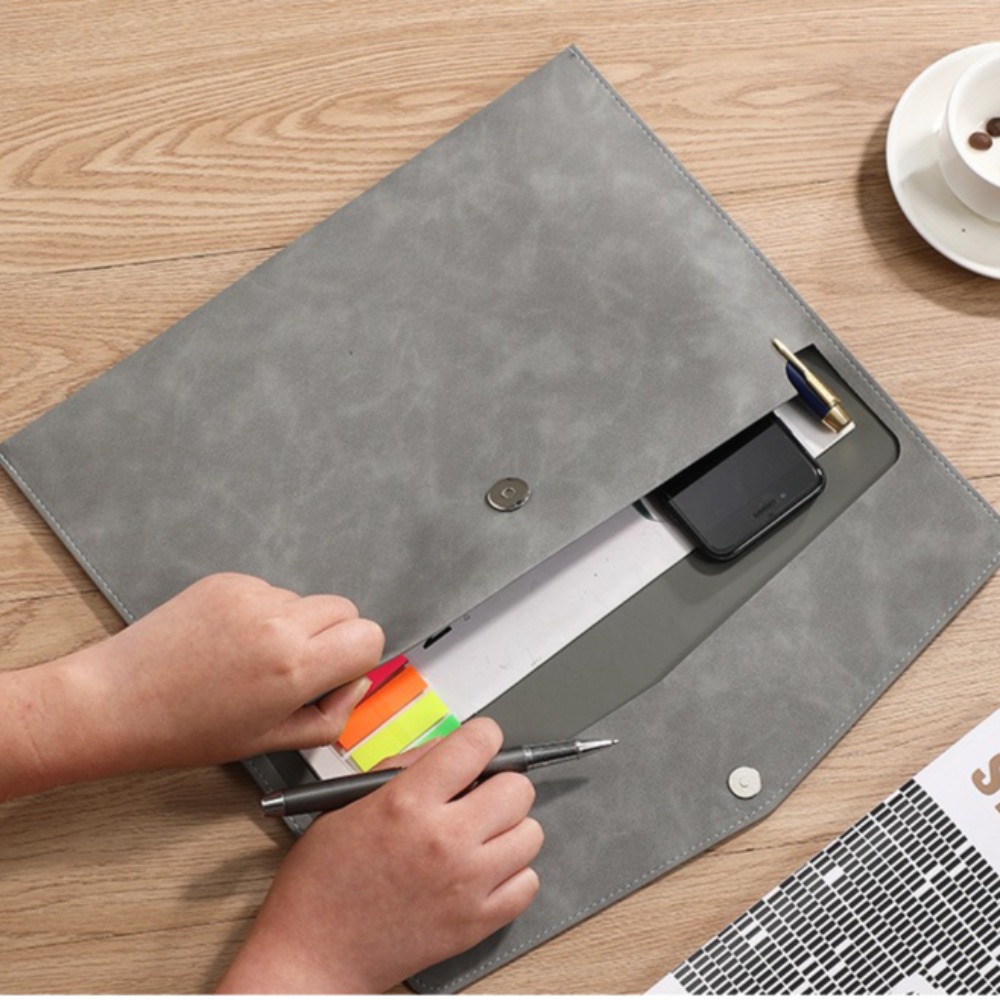 กระเป๋าใส่เอกสารหนัง PU แฟ้มเก - Supply Of Office Stationery บทวิจารณ์และราคา